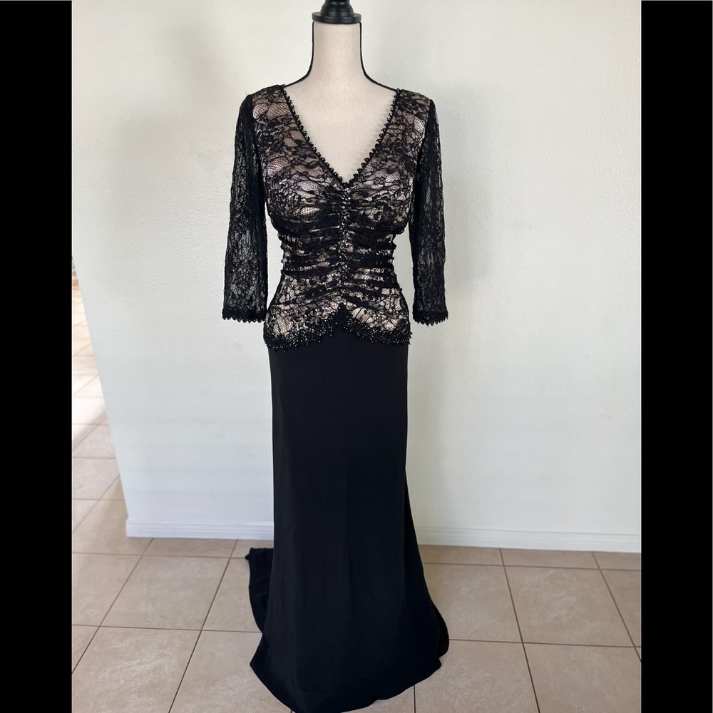 Montage By Mon Cheri Lace Dress